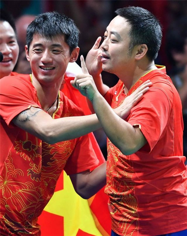 葡萄牙队逆转德国队，张继科带队取胜